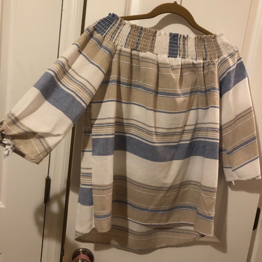 Boutique off the shoulder top